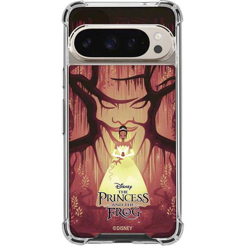 Disney Princess and The Frog Tiana and Dr. Facilier Pixel 9/9 Pro Clear Case
